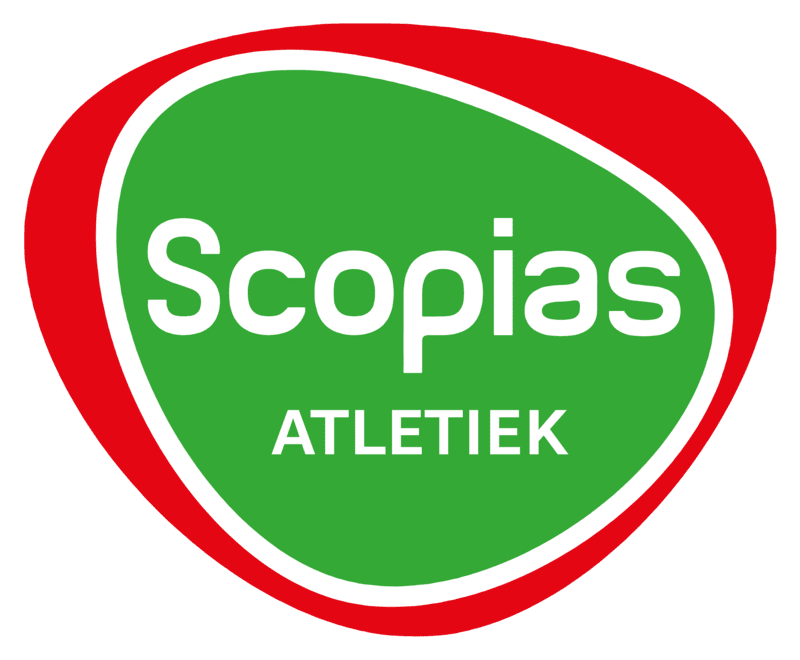 Logo van Scopias Atletiek, organisator van de Berden Wandeltocht